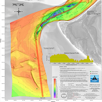 Hydrographic Survey Chart